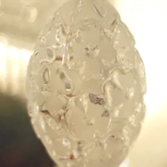 GLASWERKE GERMAN CRYSTAL EGG by Lausitzer Crystal - Picture 3 of 3